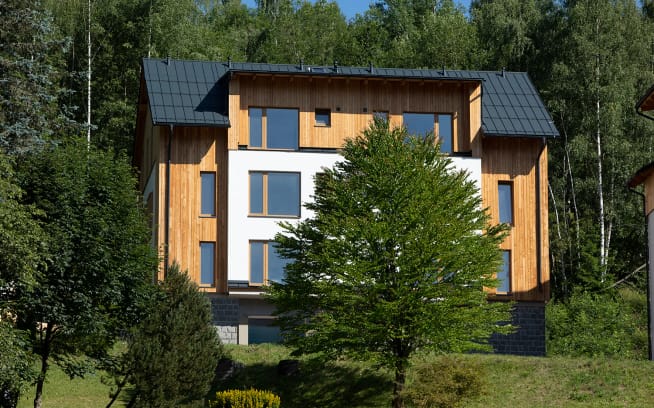 Pod Zlatým návrším – nové byty Špindlerův Mlýn, okres Trutnov