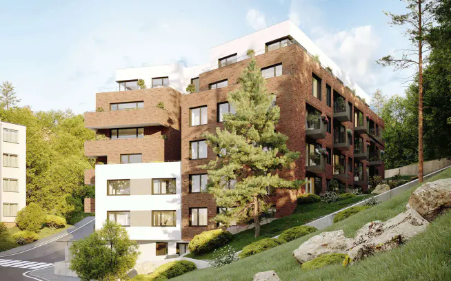 Pod Bertramkou – nové byty Praha 5 – Smíchov