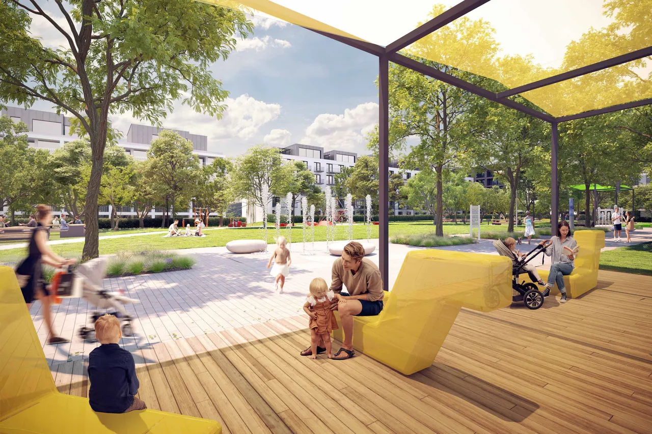 Kolbenova park – brownfieldy a nové byty Praha 9 – Vysočany – foto 4