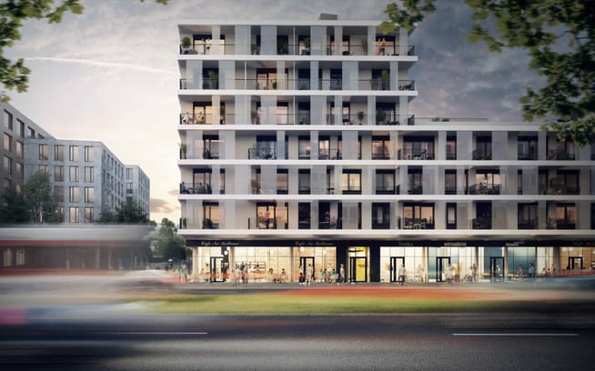 Kolbenova park – brownfieldy a nové byty Praha 9 – Vysočany