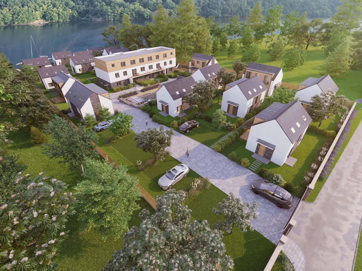 Lakeside Resort Slapy – rodinné domy a nové byty Křečovice, okres Benešov – foto 2