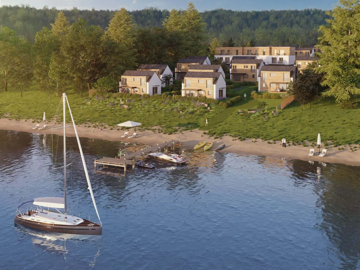 Lakeside Resort Slapy – rodinné domy a nové byty Křečovice, okres Benešov – foto 1