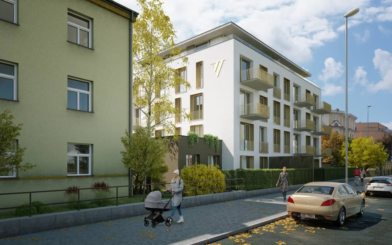 Villa Vintage – nové byty Praha 3 – Žižkov – foto 2