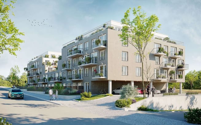 Zelené kaskády – nové byty Praha 9 – Dolní Počernice