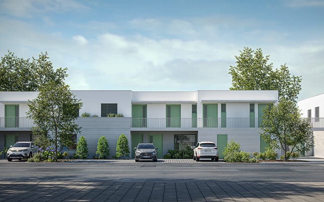 Pod Trávnou cestou – nové byty Nymburk, okres Nymburk