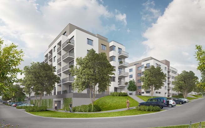 Rezidence Bílá Perla – nové byty Opava, okres Opava