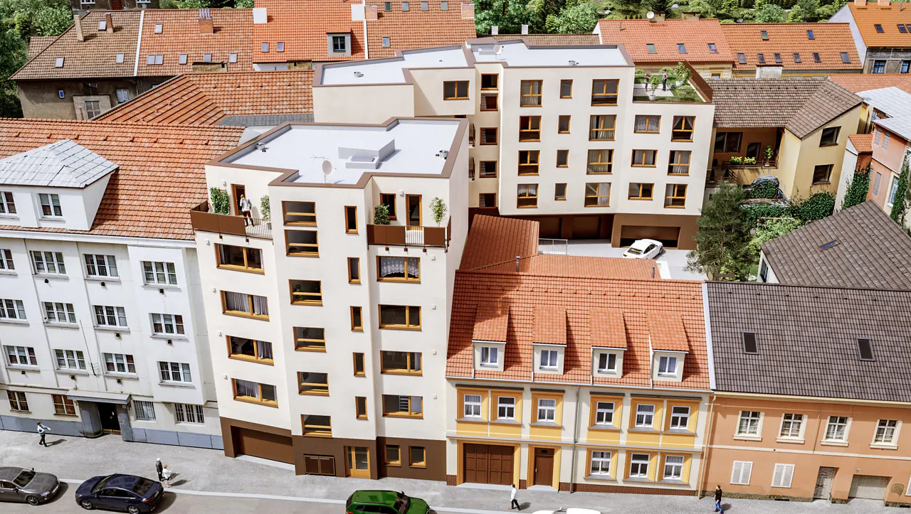 Developersky projekt Rezidence Na Neklance a Nad Koulkou 2