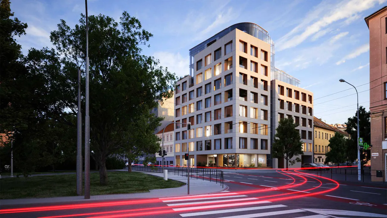 Slovákova 12 – nové byty Brno, okres Brno-město – foto 1