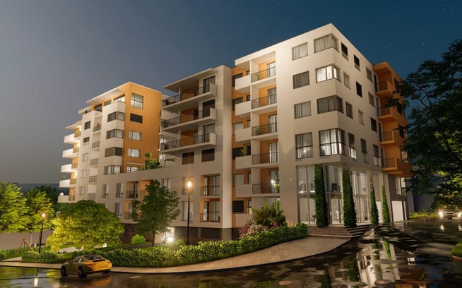 Apartmány Stráně – nové byty Zlín, okres Zlín