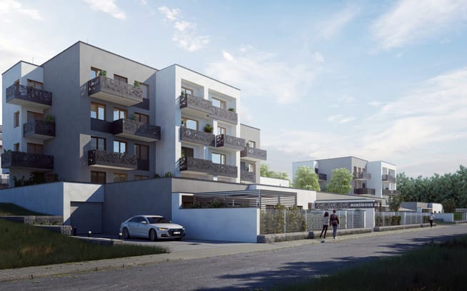Rezidence Menšíkova – nové byty Brno, okres Brno-město