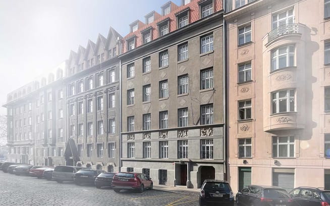 Terasy Hilbert – nové byty Praha 2 – Nové Město