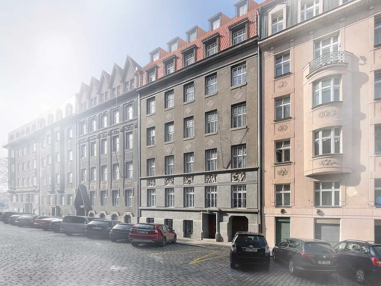 Terasy Hilbert – nové byty Praha 2 – Nové Město – foto 1