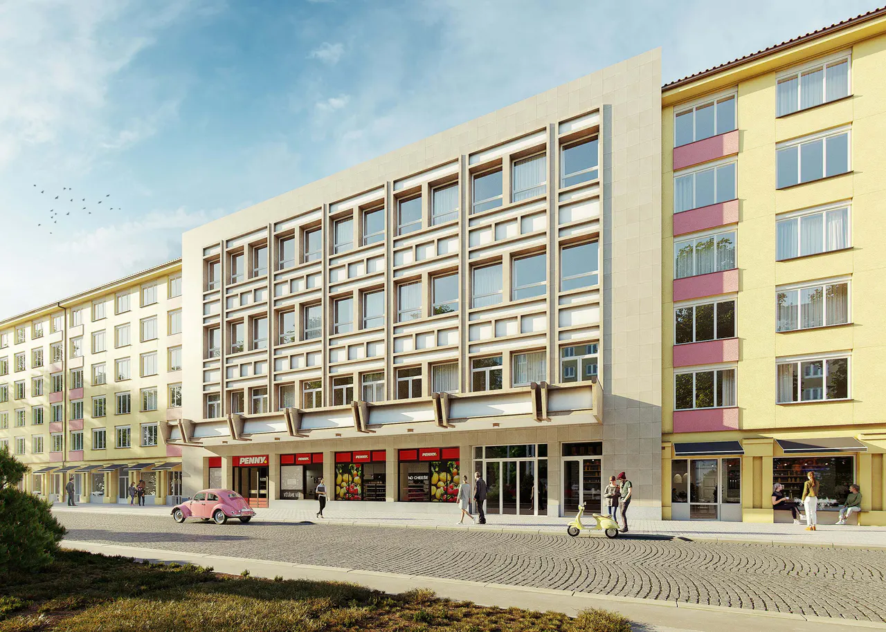 Moje Kubáň – nové byty Praha 10 – Vršovice – foto 2