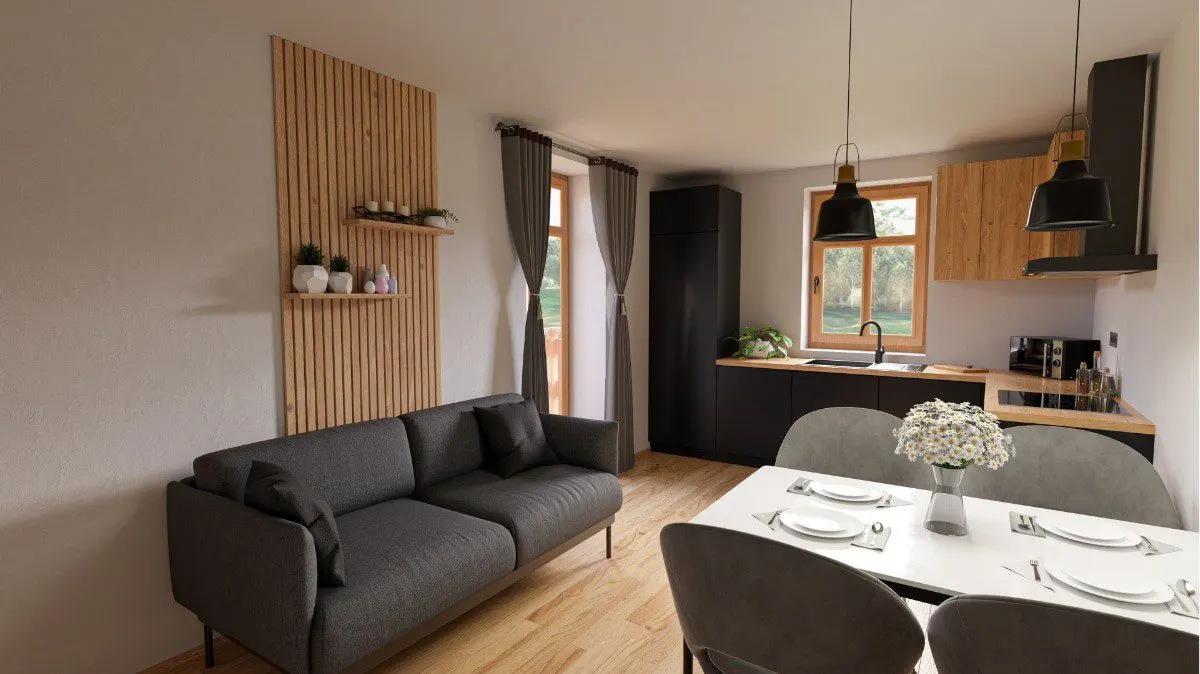Apartmány Na Hůrce – nové byty Horní Planá, okres Český Krumlov – foto 5