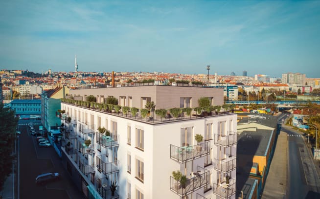 Rezidence Maroldka – nové byty Praha 4 – Nusle