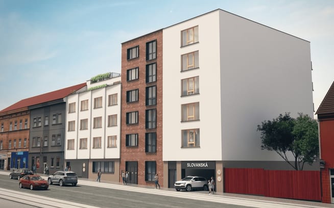 Bytový dům Slovanská – nové byty Plzeň, okres Plzeň-město