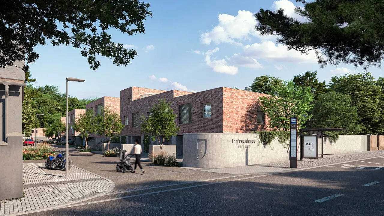 Developersky projekt Top rezidence Jenerálka 4
