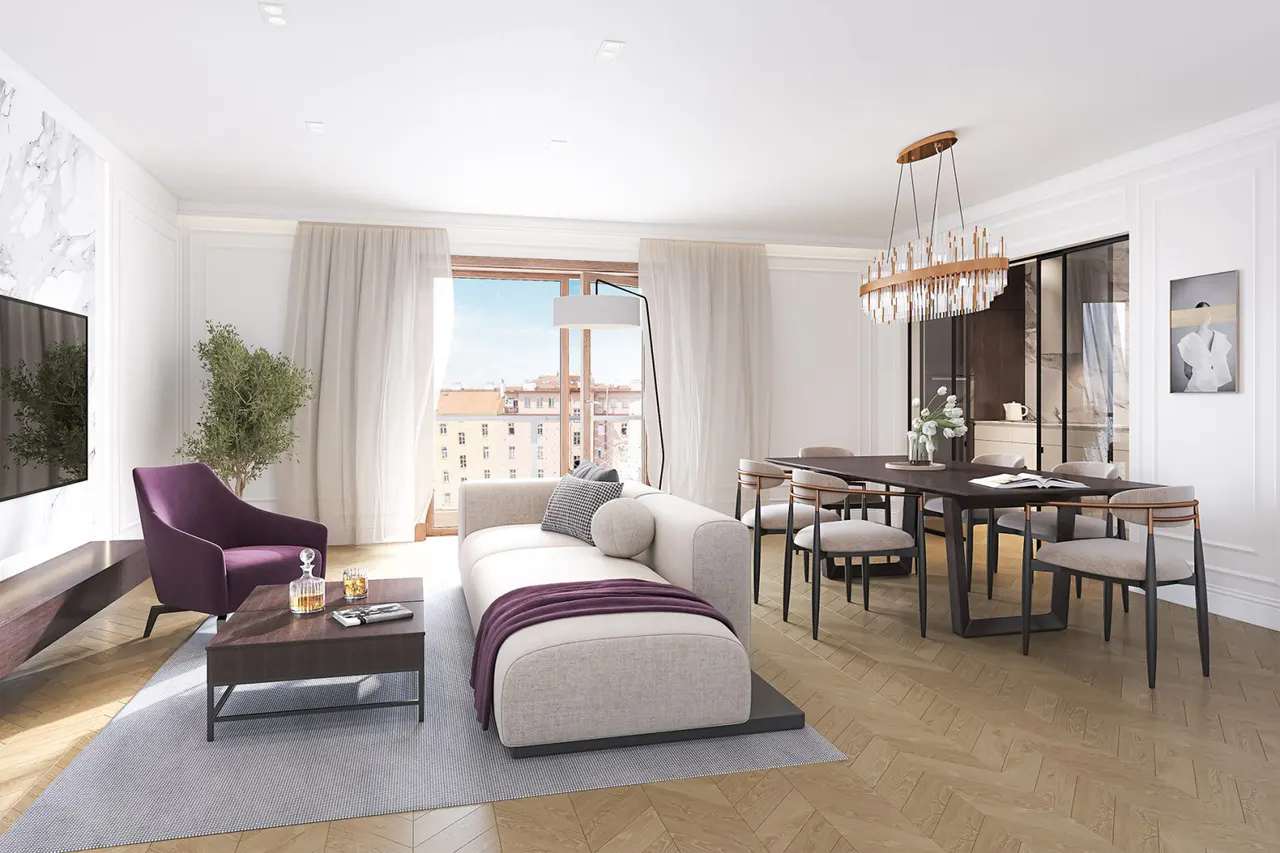 Rezidence Vyšehradská 33 – nové byty Praha 2 – Nové Město – foto 9