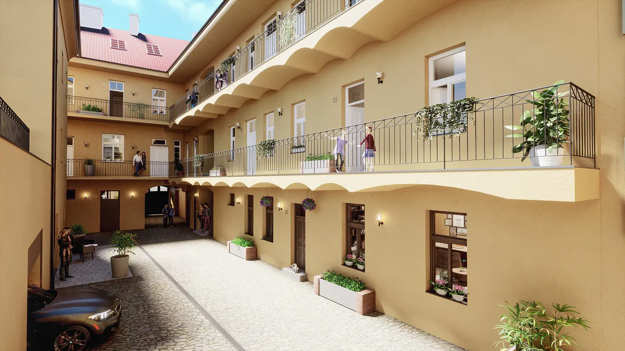 Rezidence Vyšehradská 33 – nové byty Praha 2 – Nové Město – foto 2
