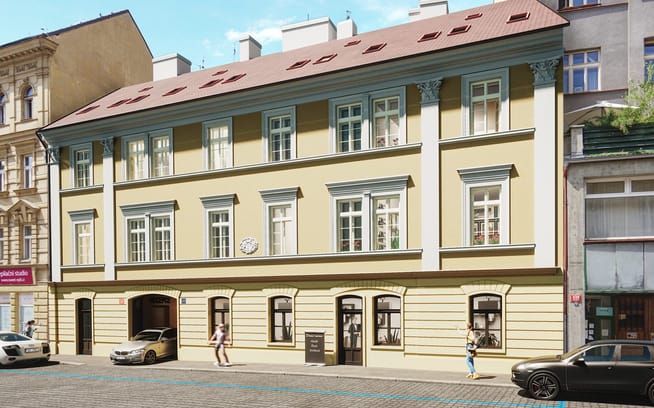 Rezidence Vyšehradská 33 – nové byty Praha 2 – Nové Město
