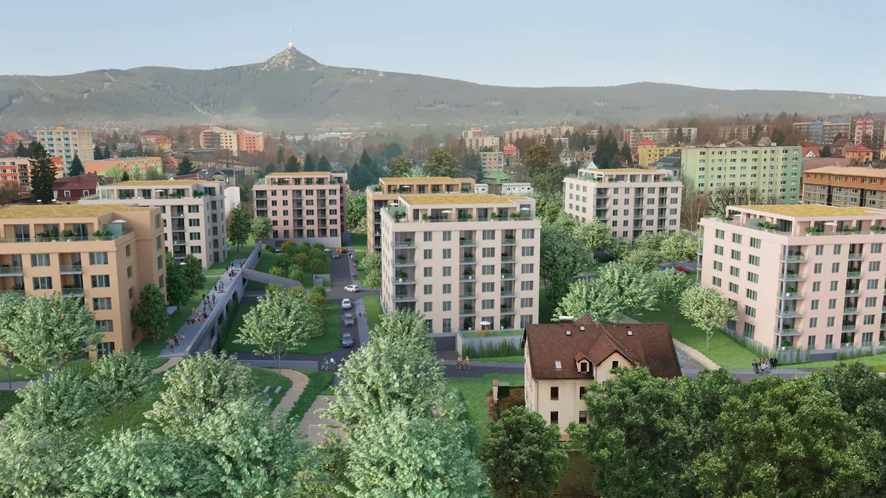 Zahrada Gallas – nové byty Liberec, okres Liberec – foto 4
