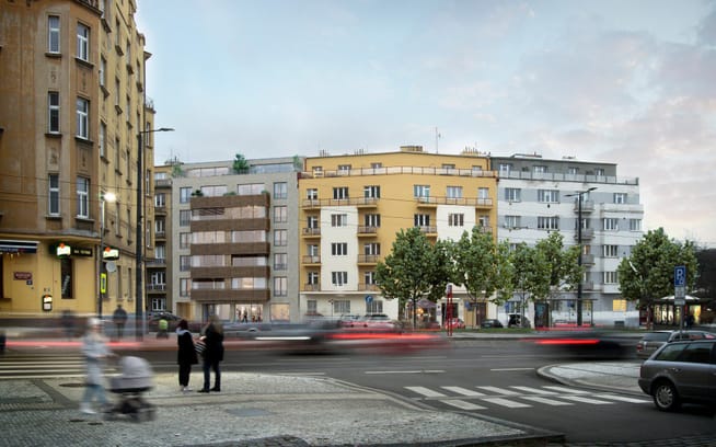 Rezidence Kloboučnická – nové byty Praha 4 – Nusle