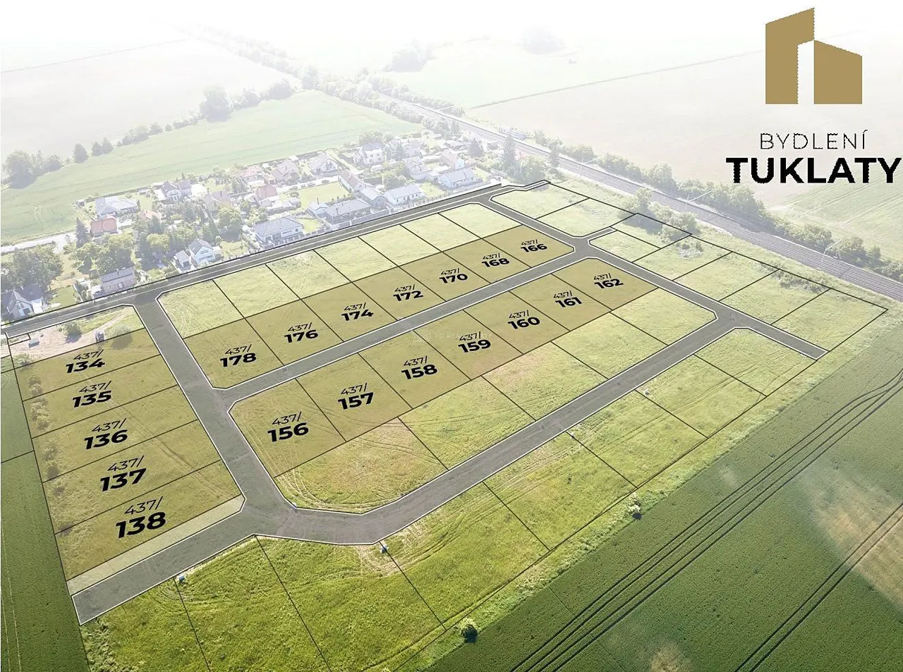 Bydlení Tuklaty – pozemky Tuklaty, okres Kolín – foto 4
