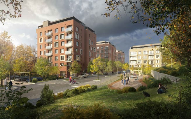 Rezidence Blízká – nové byty Praha 8 – Karlín