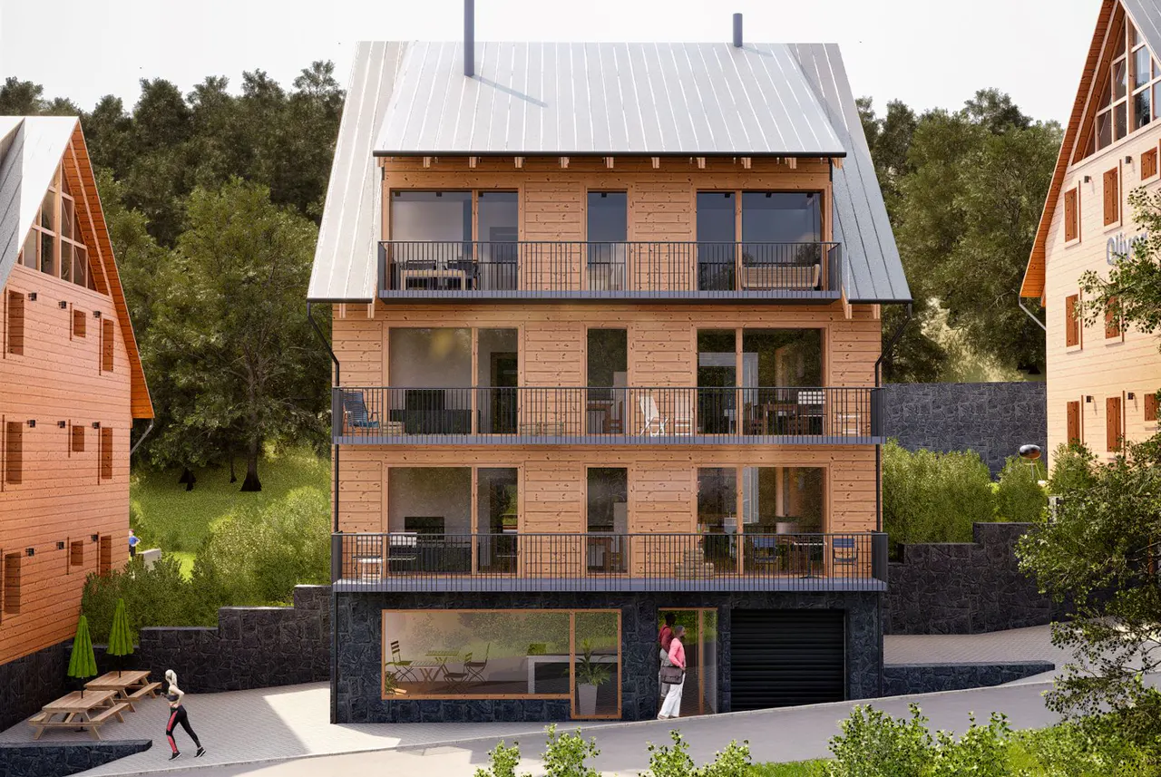 Apartmány Loučná – nové byty Loučná pod Klínovcem, okres Chomutov – foto 2