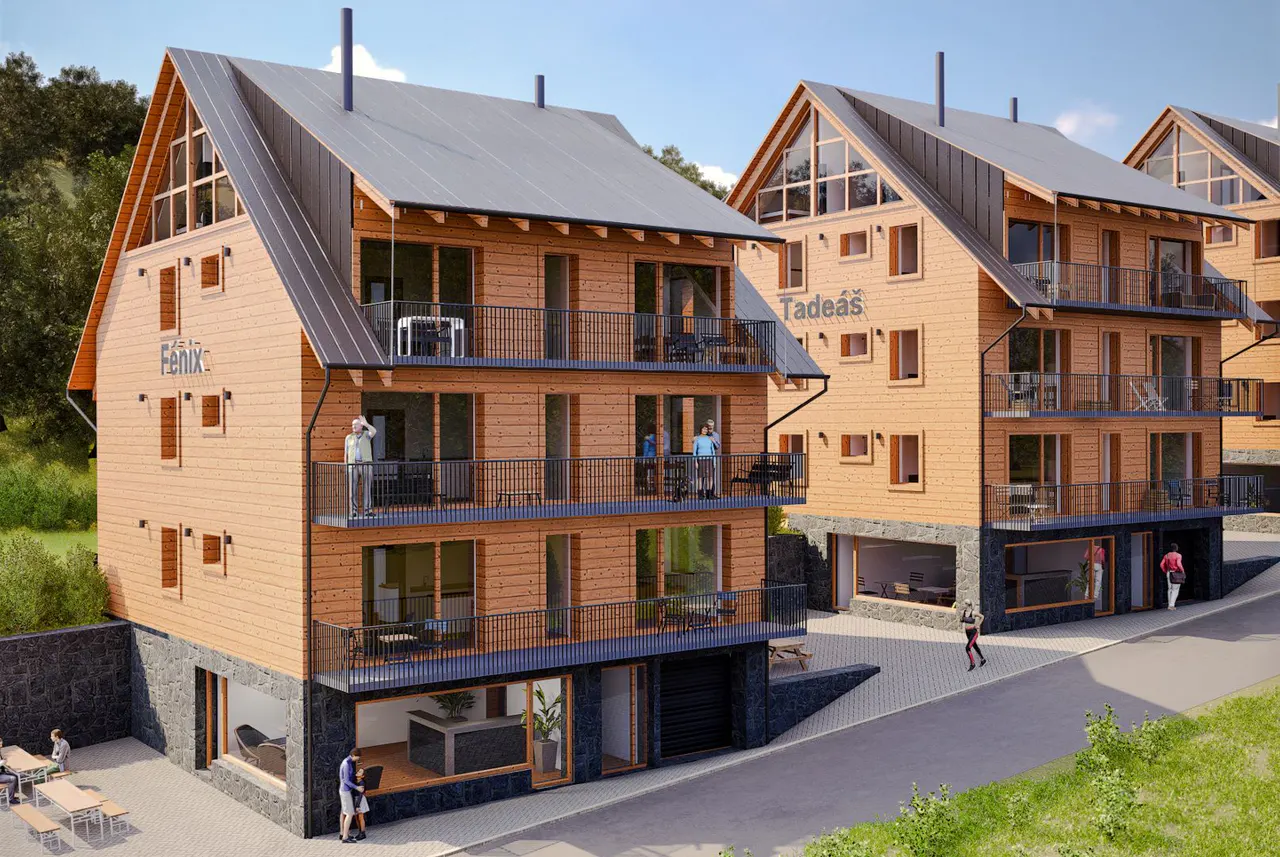 Apartmány Loučná – nové byty Loučná pod Klínovcem, okres Chomutov – foto 4