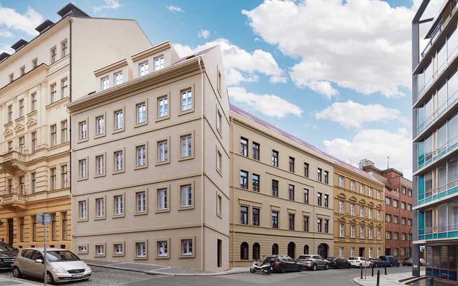 Svatý Štěpán – nové byty Praha 2 – Nové Město