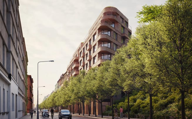 Proluka Pernerova – nové byty Praha 8 – Karlín