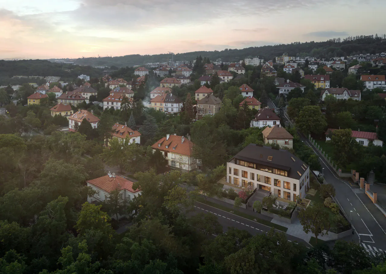 Vila Clemance – nové byty Praha 5 – Smíchov – foto 4