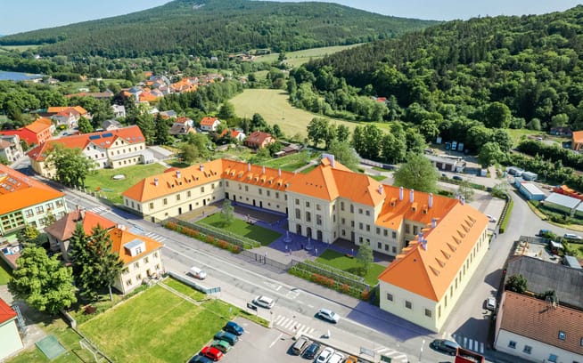 Zámecké zahrady Jince – nové byty Jince, okres Příbram