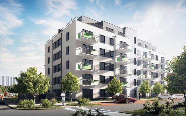 Kladno - Bytové domy Kročehlavy – nové byty Kladno, Středočeský kraj