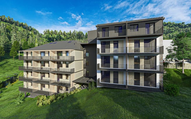 Apartments Plešivec – nové byty Pstruží u Merklína, okres Karlovy Vary