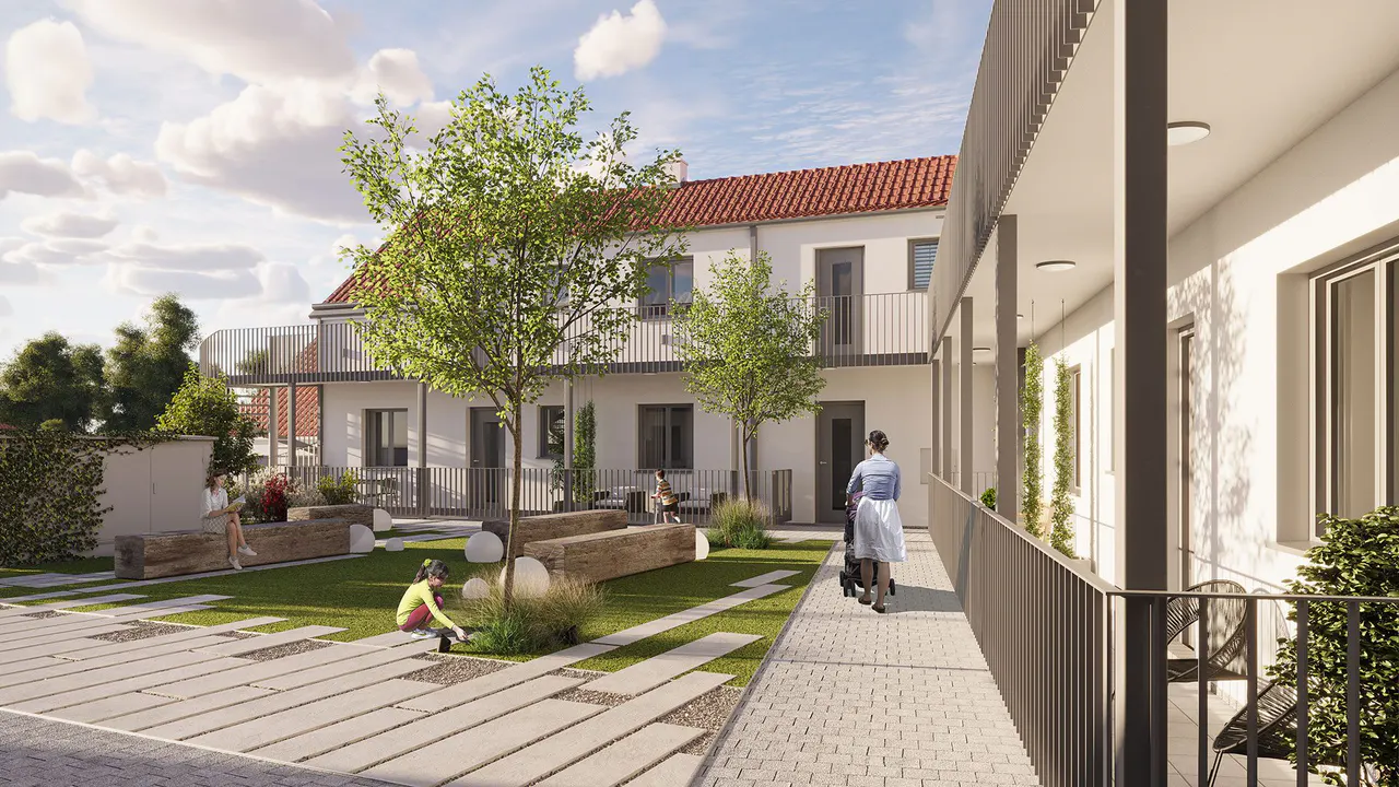 Dvůr Mělnická – nové byty Brandýs nad Labem, okres Praha-východ – foto 1