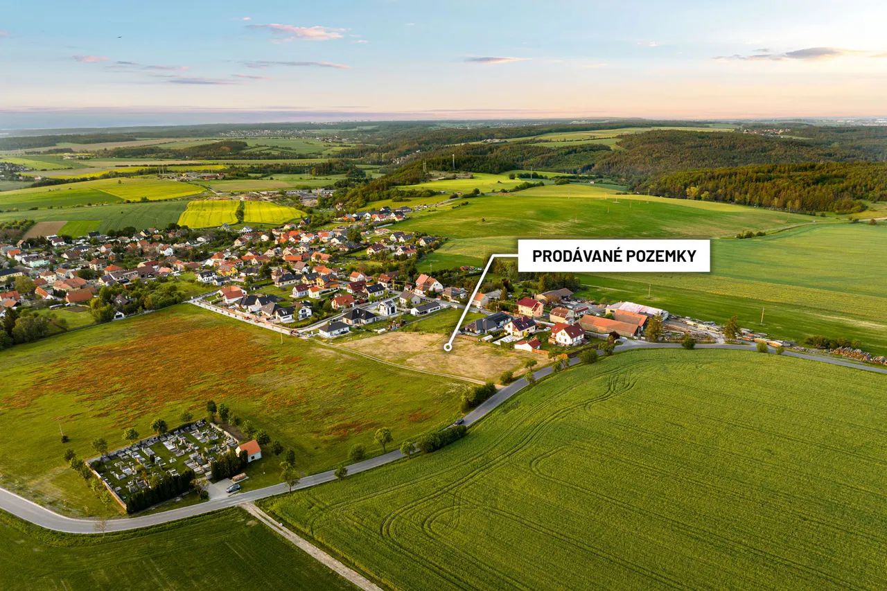 Stavební pozemky Bratronice – pozemky Bratronice, okres Kladno – foto 3
