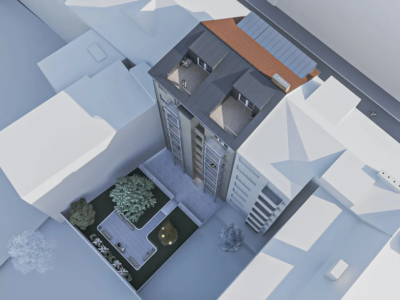 Bydlení pod Platany – nové byty Brno, okres Brno-město – foto 5
