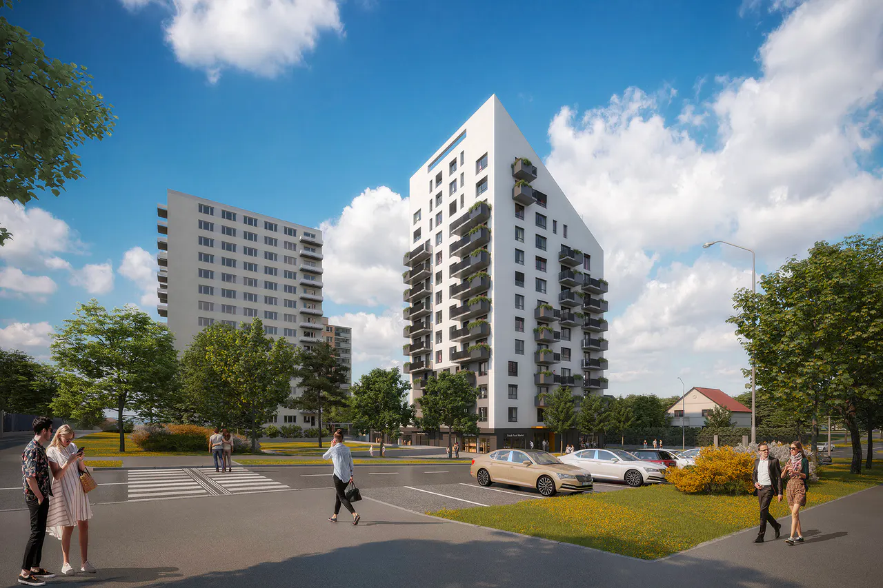 Developersky projekt Panorama Braník 2