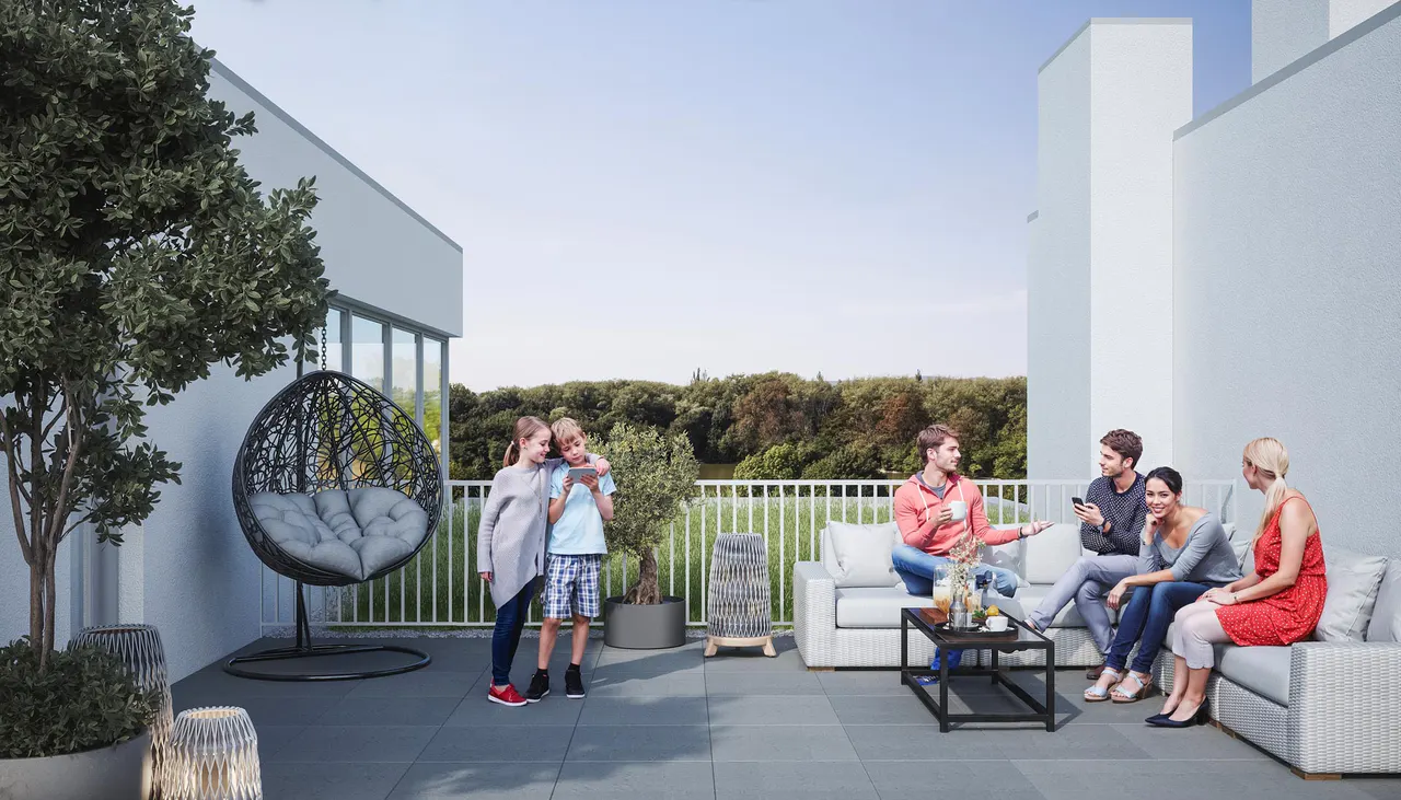 Rodinné bydlení Holásky – nové byty Brno, okres Brno-město – foto 11