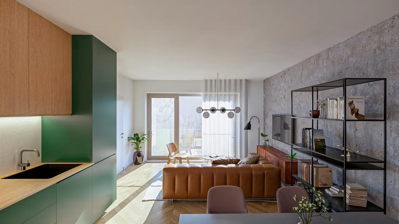 Rezidence Hlaváčkova II – nové byty Praha 5 – Smíchov – foto 4