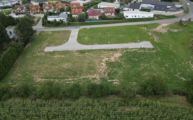 Stavební pozemky Rajhrad – pozemky Rajhrad, okres Brno-venkov