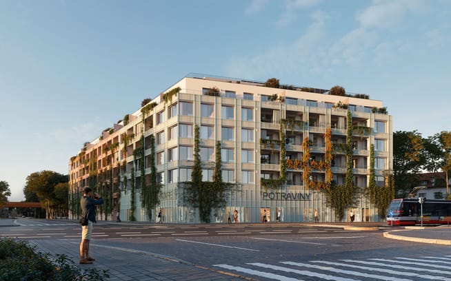 Anilinka – nové byty Praha 10 – Strašnice