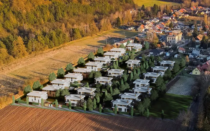 Investiční stavební pozemky Srby u Tuchlovic – pozemky Tuchlovice, okres Kladno – foto 3