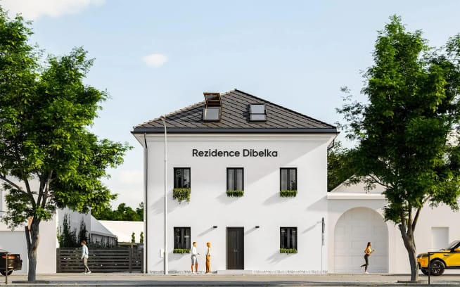 Rezidence Dibelka – nové byty Trhová Kamenice, okres Chrudim