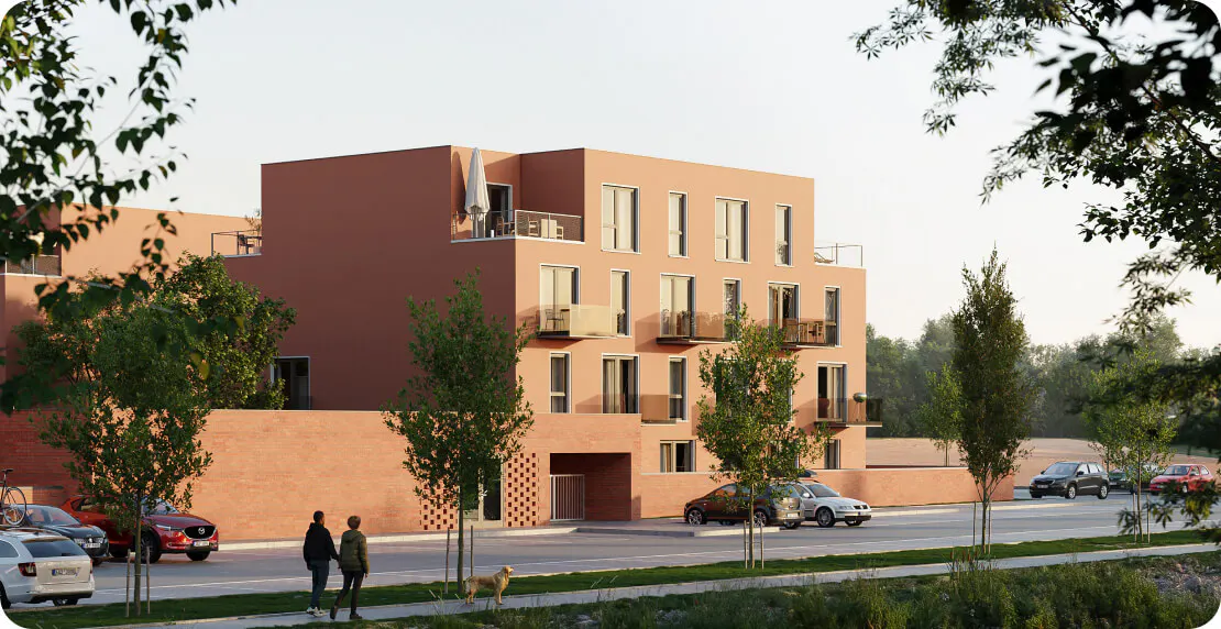 Rezidence 3 Dvory – nové byty Újezd u Brna, okres Brno-venkov – foto 1