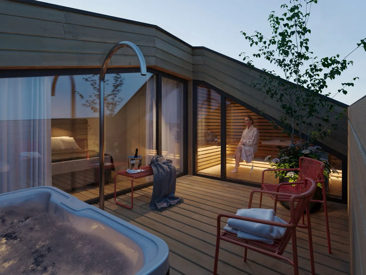 Wellness & SPA resort Svatá Barbora – nové byty Pec pod Sněžkou, okres Trutnov – foto 8