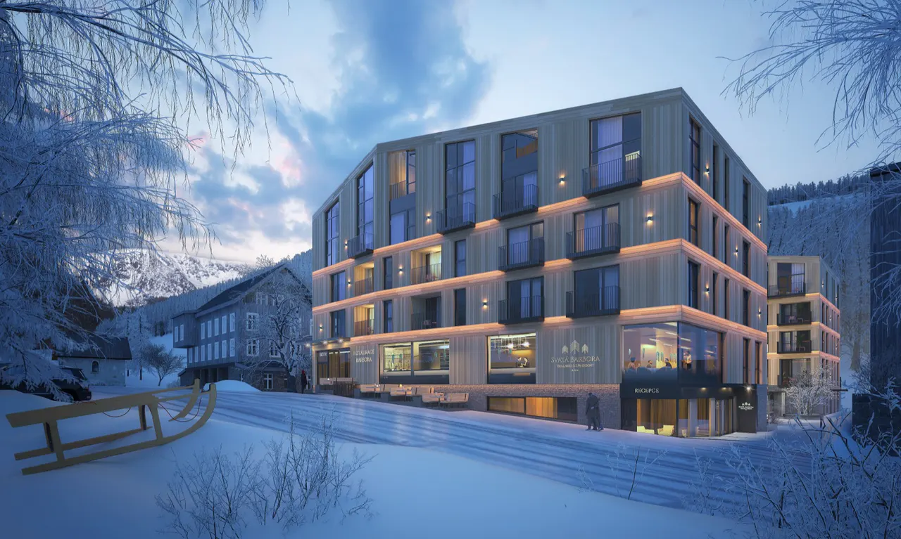 Wellness & SPA resort Svatá Barbora – nové byty Pec pod Sněžkou, okres Trutnov – foto 2
