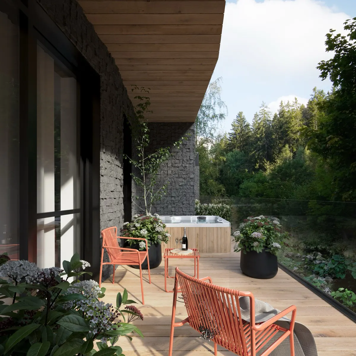 Wellness & SPA resort Svatá Barbora – nové byty Pec pod Sněžkou, okres Trutnov – foto 9